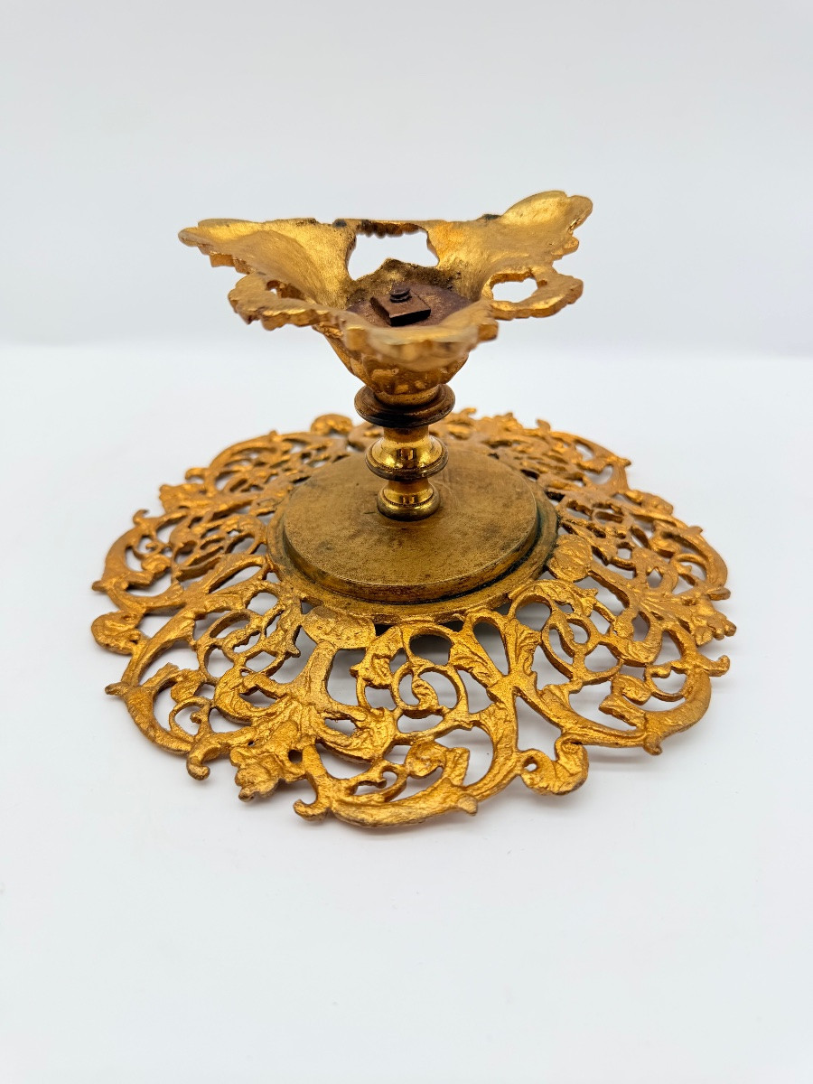 Grand Tour Card Tazza With A Miniature,19century-photo-5