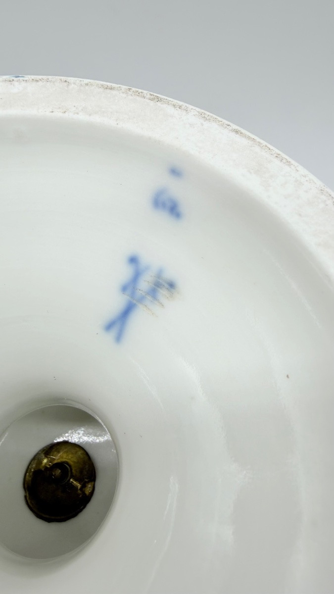 Pair Of Meissen Porcelain Vases.-photo-6
