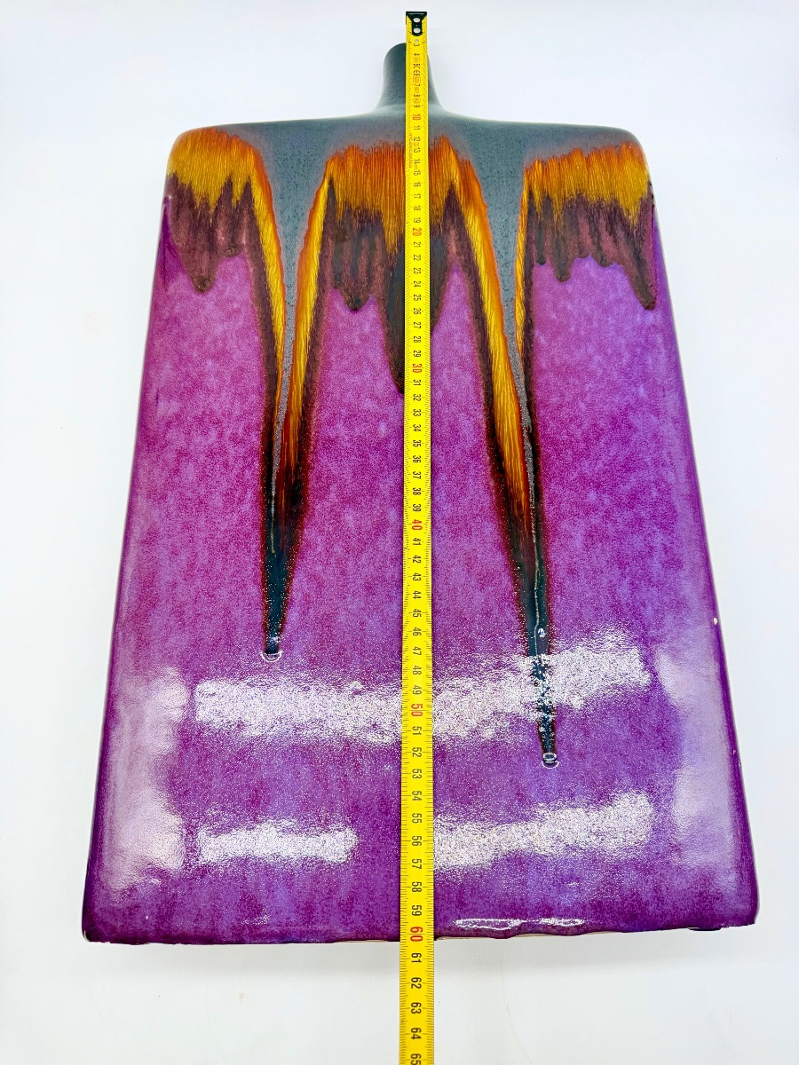 Vase en céramique Art déco, très grand-photo-1