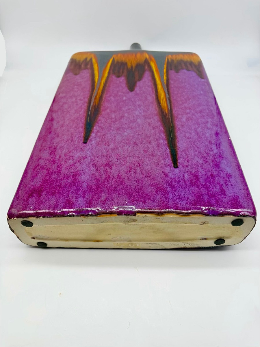 Vase en céramique Art déco, très grand-photo-5