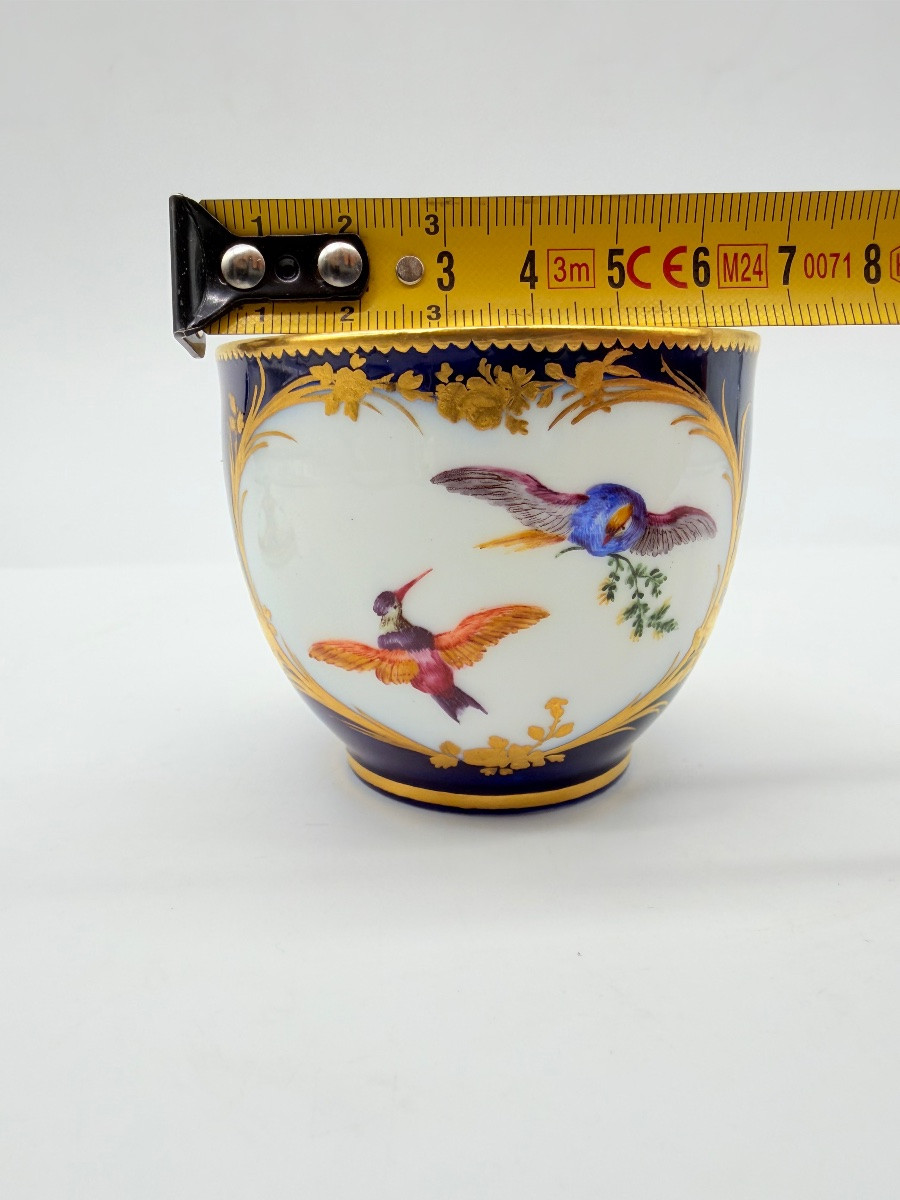 Vincennes Sevres Sugar Pot With Cover Calabre Design,xviiicentury-photo-3