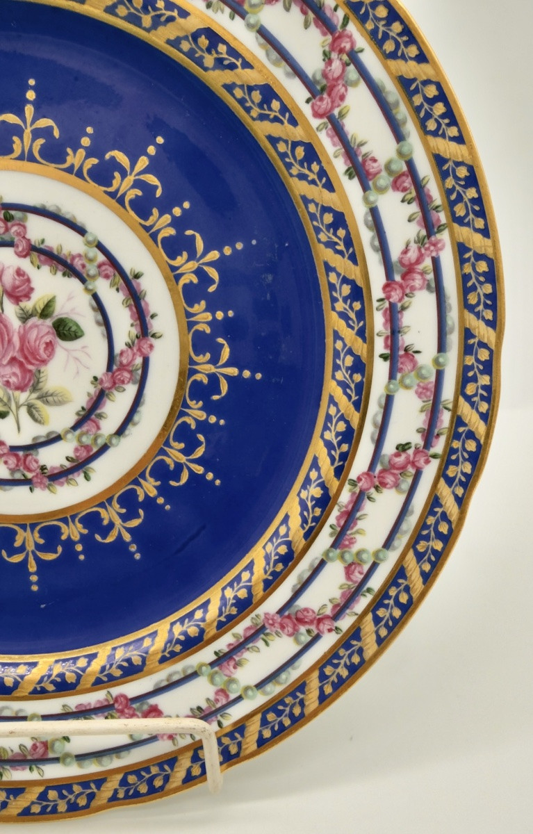Assiette en porcelaine impériale russe de Nicolas I-photo-7