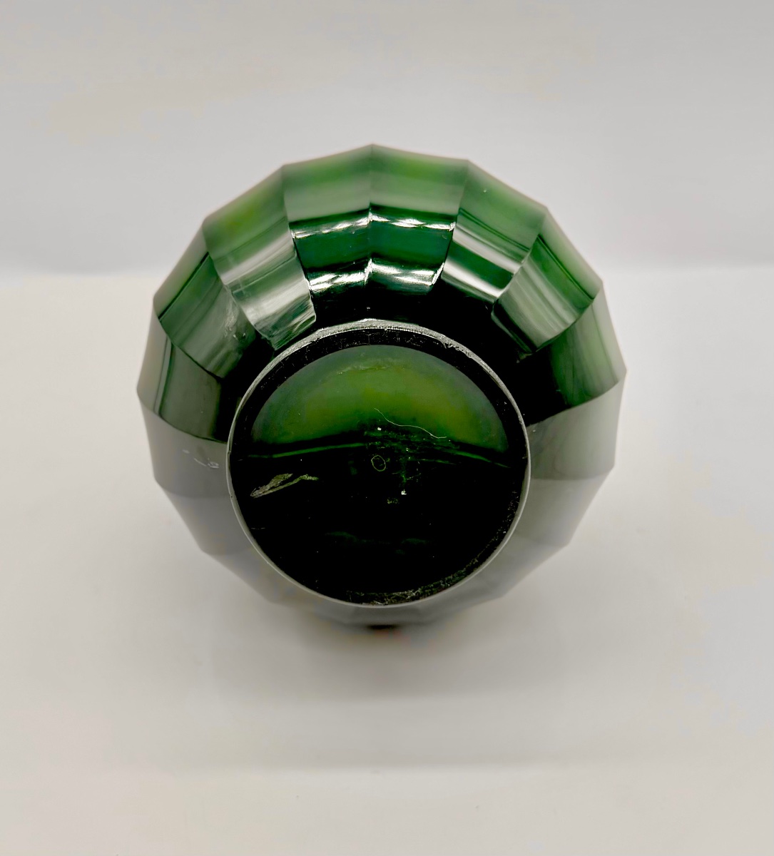 Lithyalin Bohemian Glass Vase By Egermann -photo-6