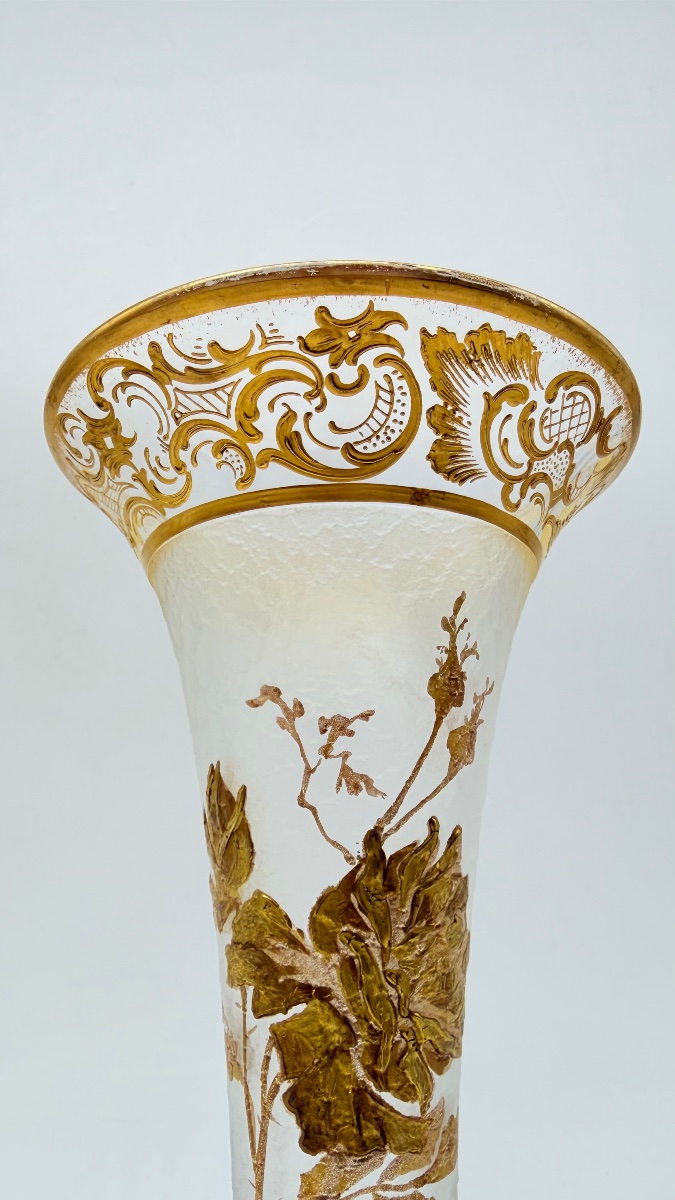 Vase en Cristal Baccarat Modèle Japonaise ,XIXeme-photo-5