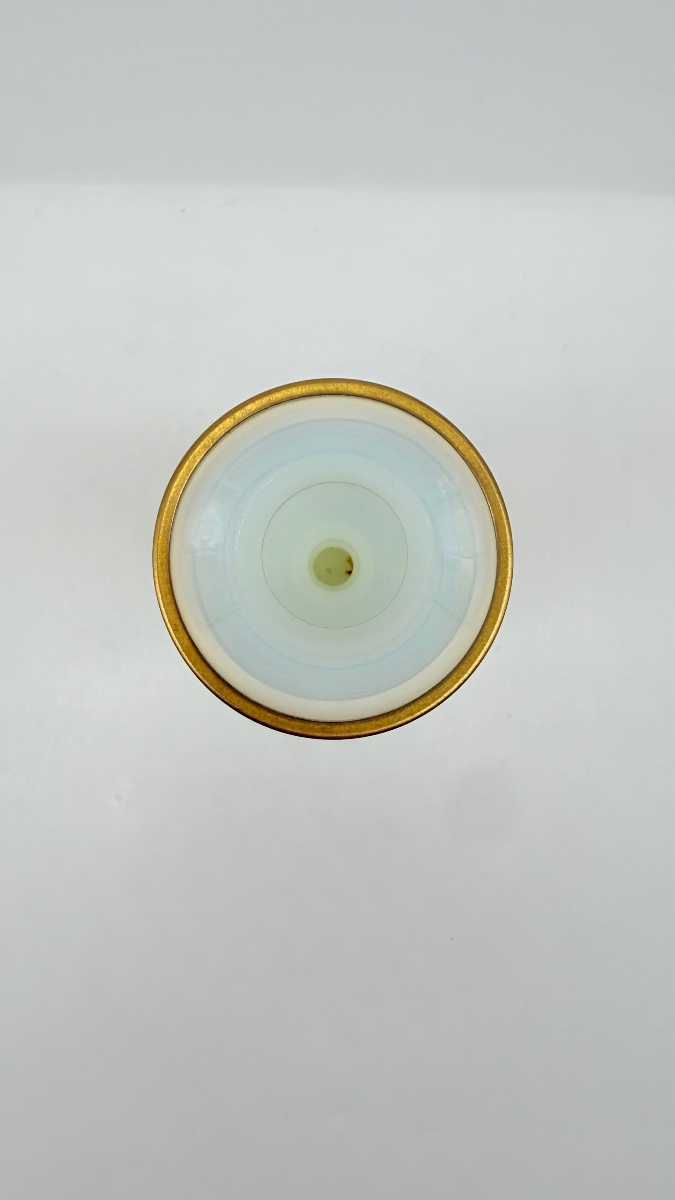 Bulle De Savon Opaline Vase With Bronze Mount,xixcentury -photo-2