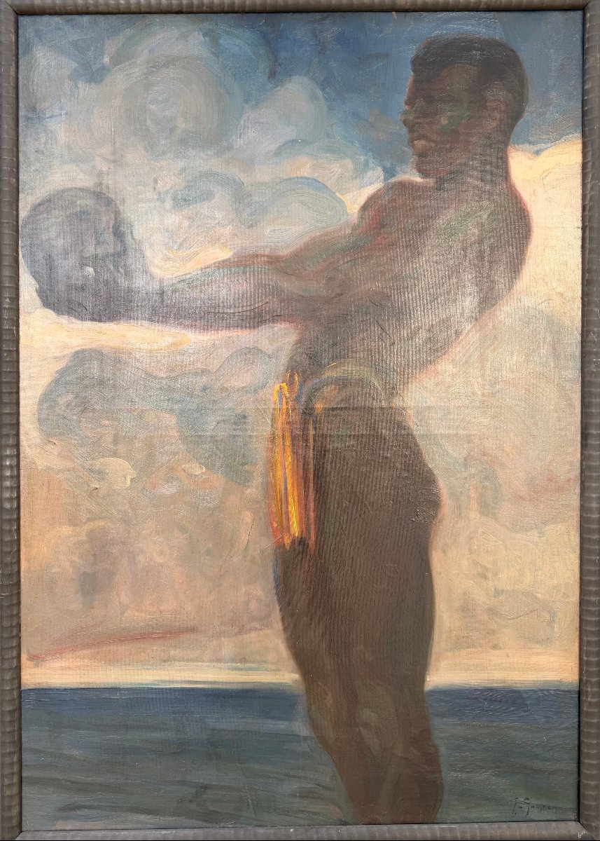 Italian School, 20th Century, Othello, The Moor Of Venice, Oil On Canvas