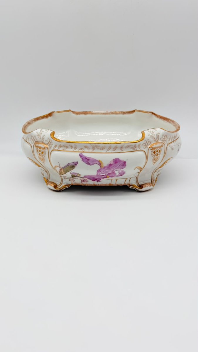 Jardinière en porcelaine de Limoges, Gérard, Dufraisseix & Morel (GDA), vers 1900 -photo-2