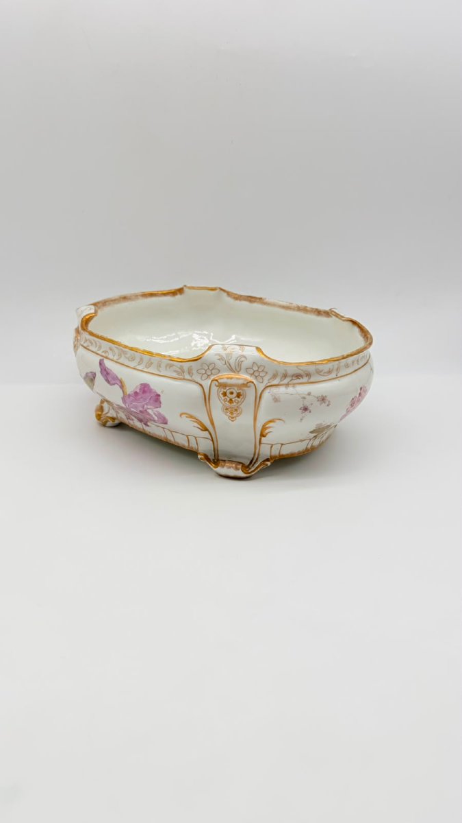 Jardinière en porcelaine de Limoges, Gérard, Dufraisseix & Morel (GDA), vers 1900 
