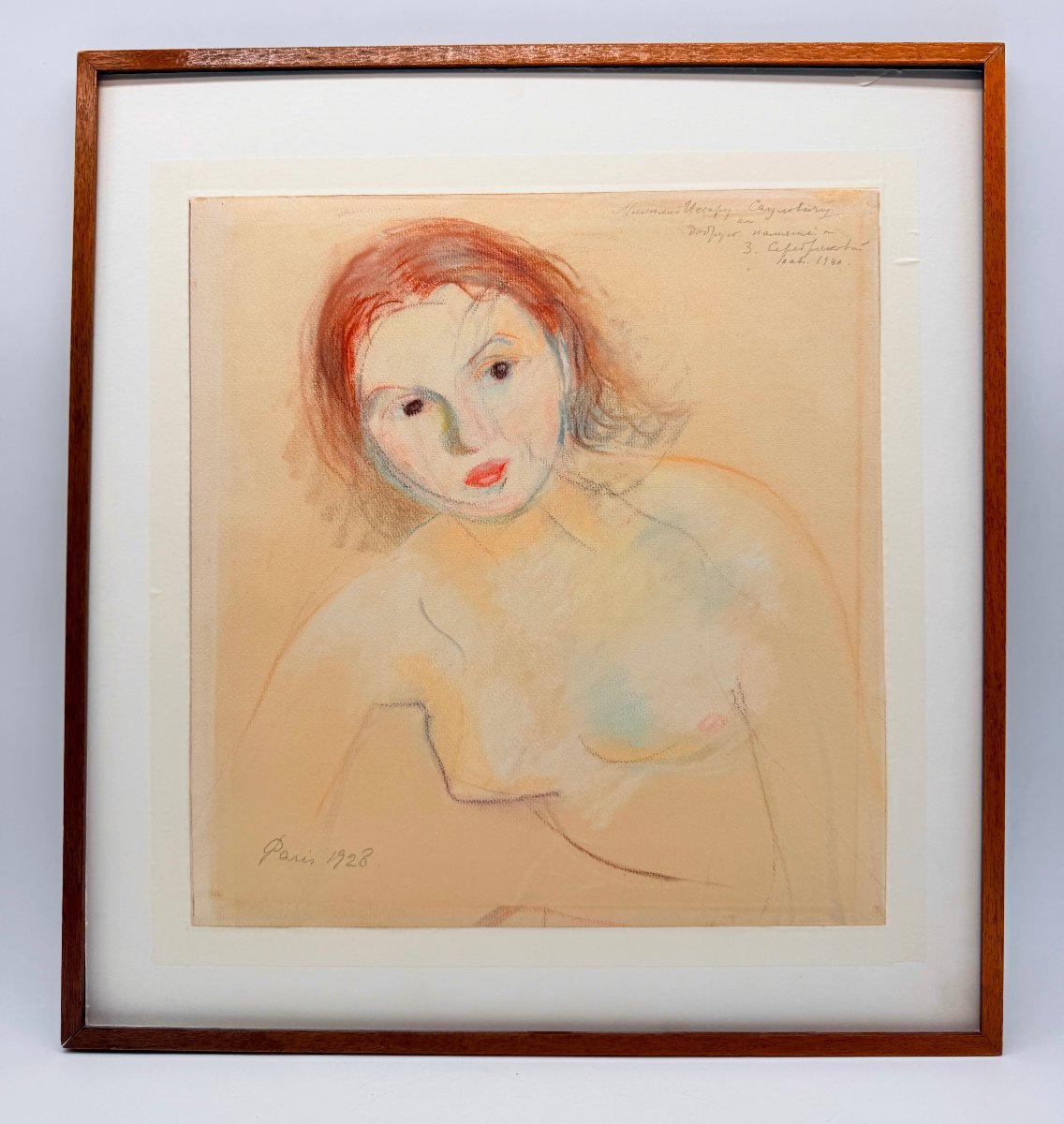 Zinaïda Serebriakova (1884–1967) — Portrait de sa fille Katia, 1928-photo-2
