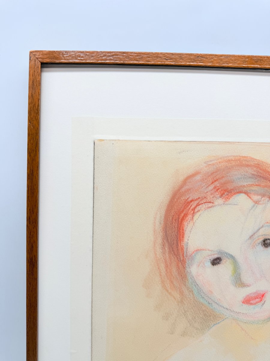 Zinaïda Serebriakova (1884–1967) — Portrait de sa fille Katia, 1928-photo-5