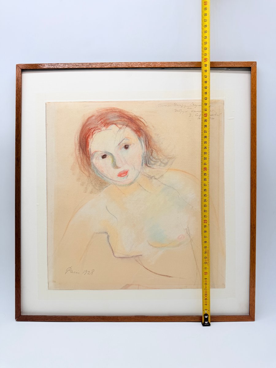 Zinaïda Serebriakova (1884–1967) — Portrait de sa fille Katia, 1928-photo-7