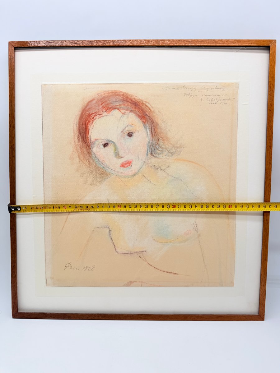 Zinaïda Serebriakova (1884–1967) — Portrait de sa fille Katia, 1928-photo-8