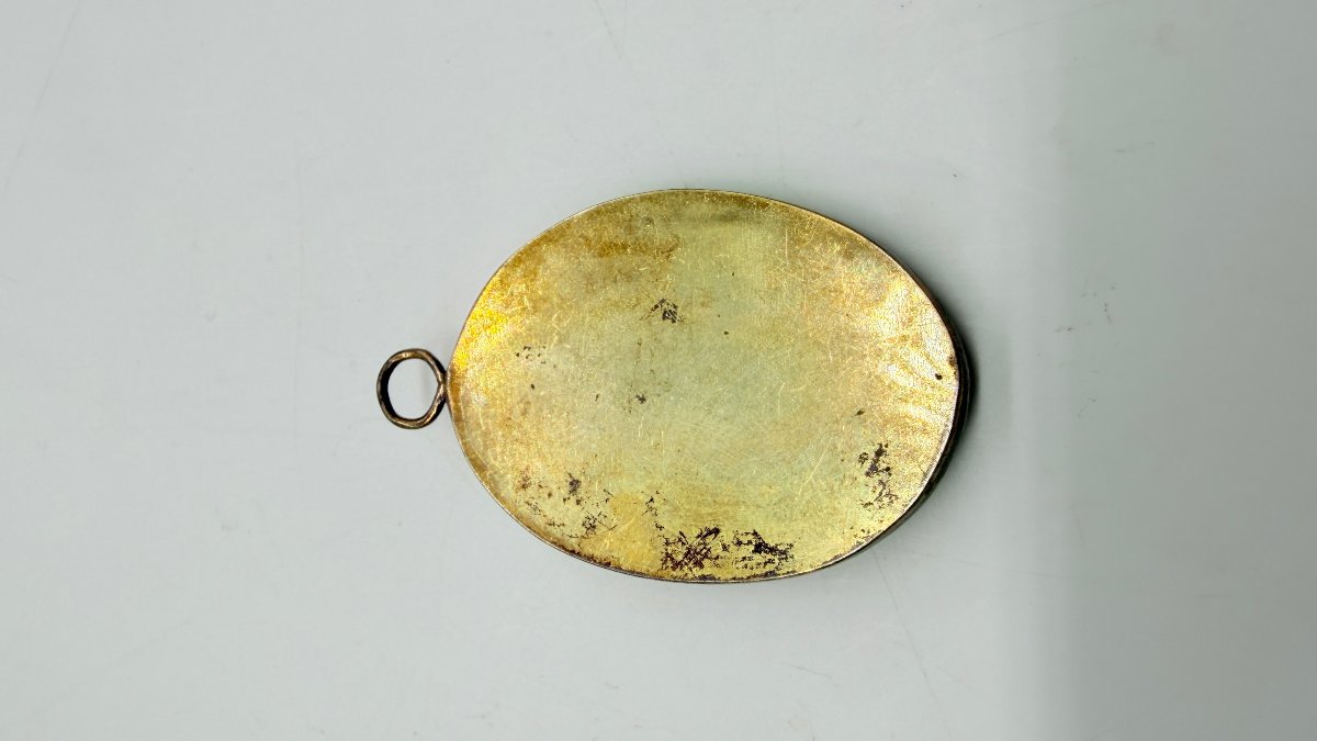 Russian Work, Late 19th–early 20th Century, Imperial Eagle Cloisonné Enamel Pendant-photo-2