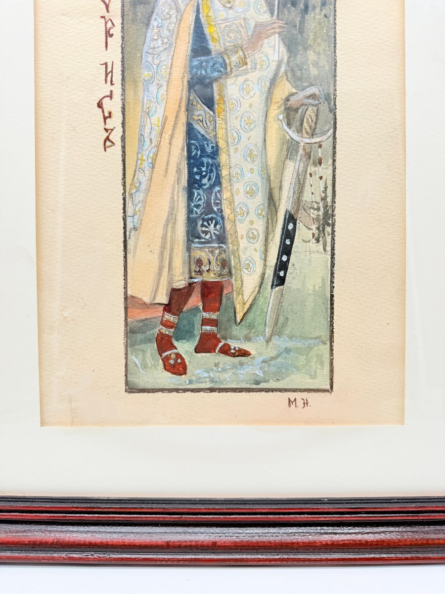 Mikhaïl Vassilievitch Nesterov (1862–1942), Le saint prince Boris-photo-3