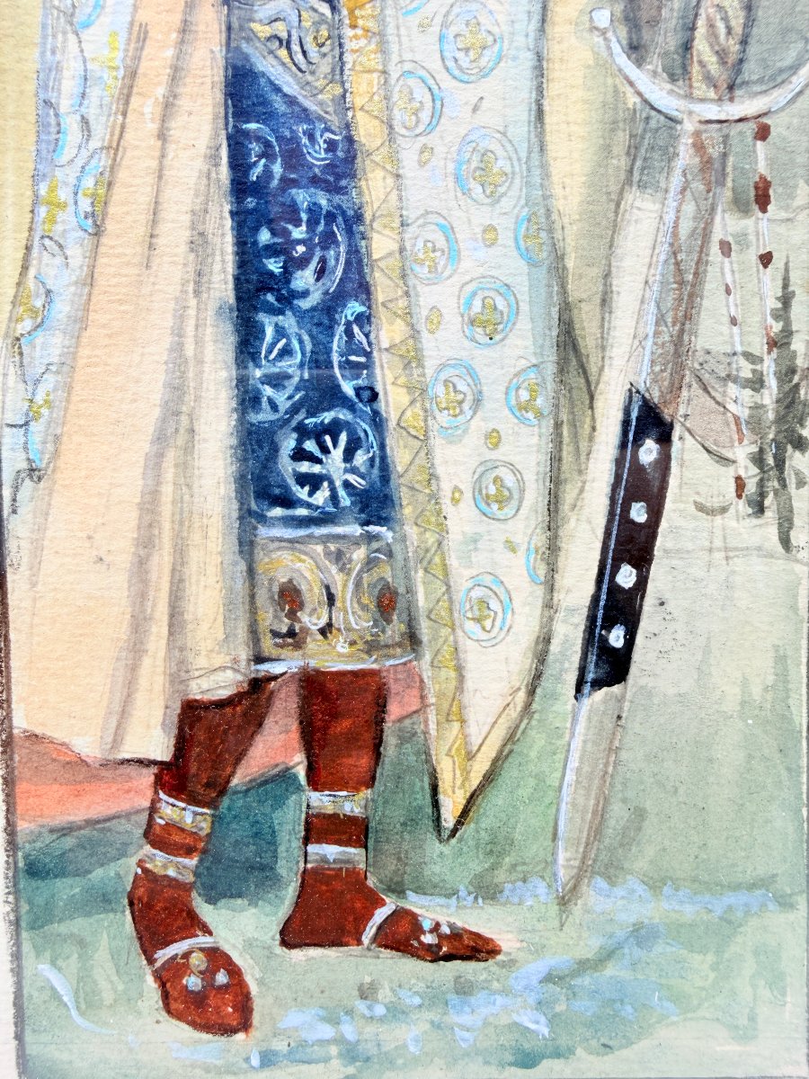 Mikhaïl Vassilievitch Nesterov (1862–1942), Le saint prince Boris-photo-3