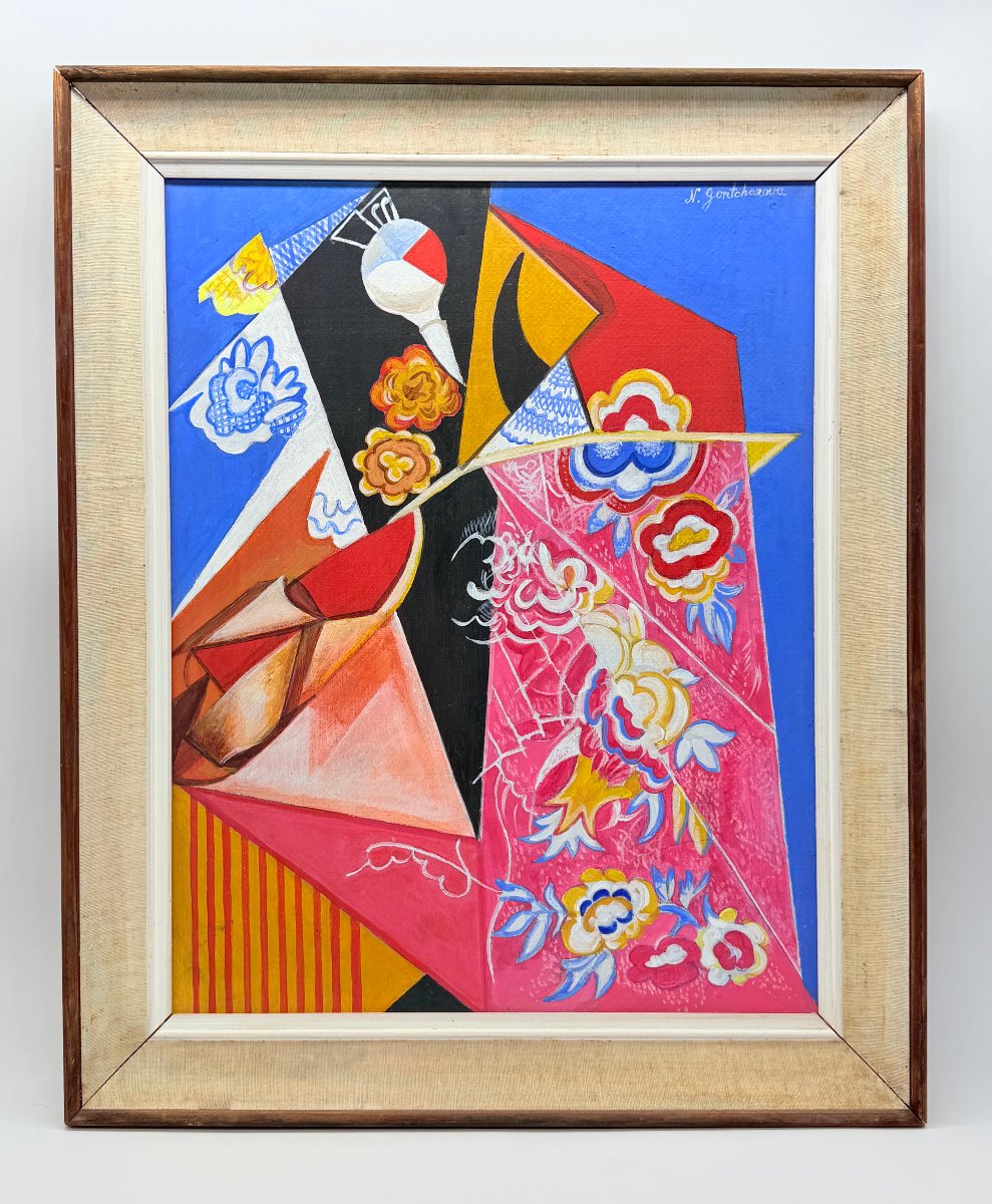 Natalia Sergeevna Goncharova (1881–1962), After Cubo-futurist Composition, Study For A Spanish 