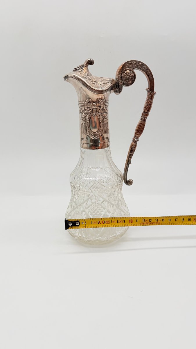 Maison Khlebnikov, Moscow — A Cut-crystal And Silver Ewer, Circa 1880–1896-photo-6