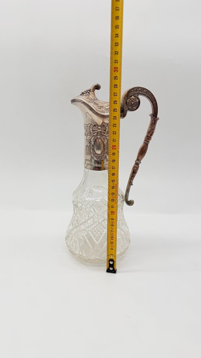Maison Khlebnikov, Moscow — A Cut-crystal And Silver Ewer, Circa 1880–1896-photo-8