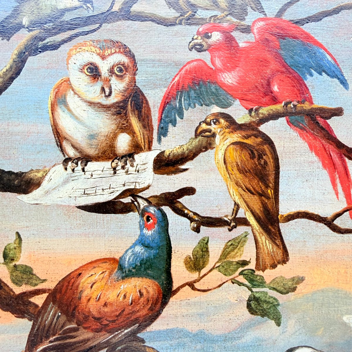 ÉCOLE EUROPÉENNE DU XIXe SIÈCLE, D'APRÈS JAN VAN KESSEL (1626-1679)  -photo-2