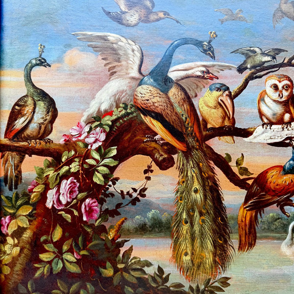 ÉCOLE EUROPÉENNE DU XIXe SIÈCLE, D'APRÈS JAN VAN KESSEL (1626-1679)  -photo-4