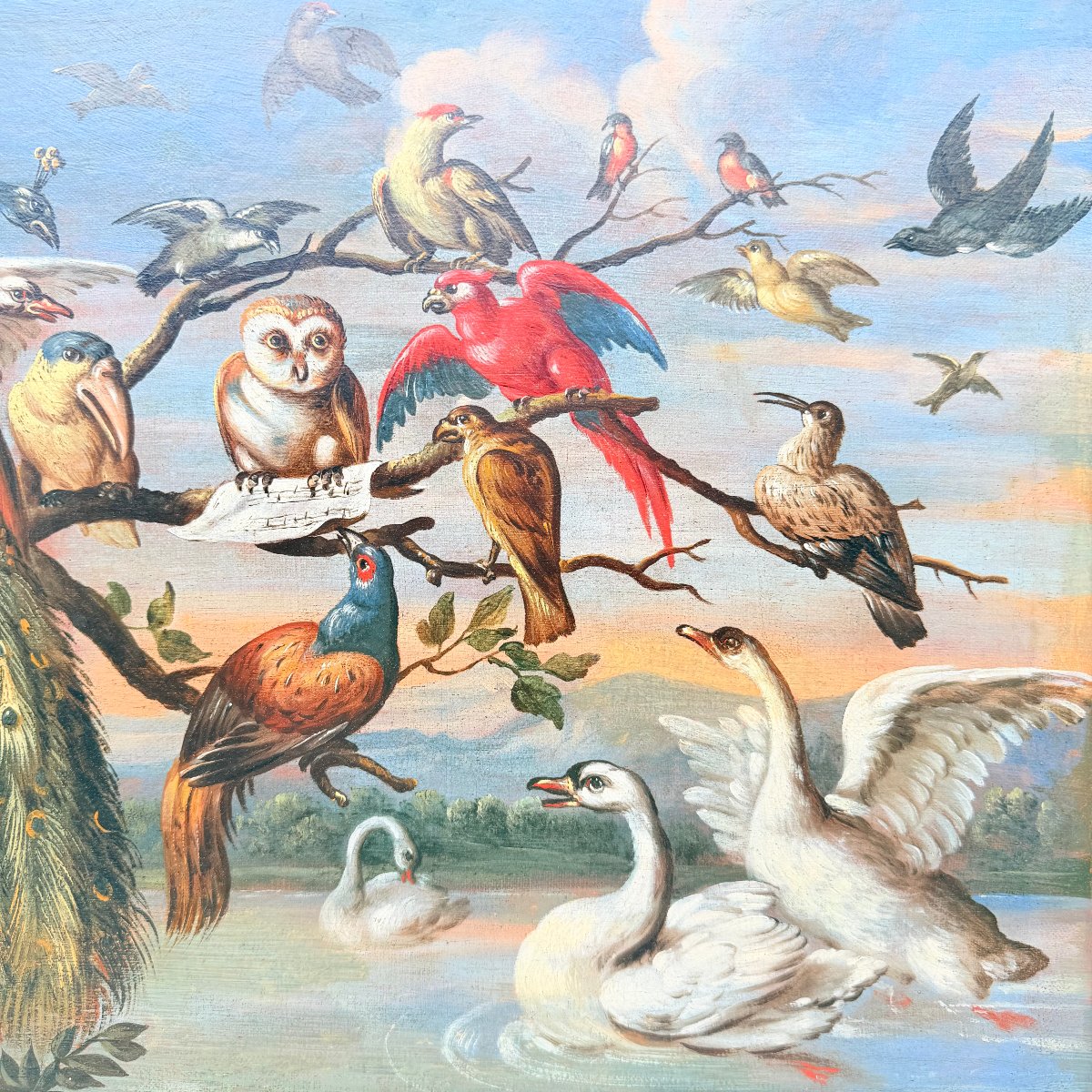 ÉCOLE EUROPÉENNE DU XIXe SIÈCLE, D'APRÈS JAN VAN KESSEL (1626-1679)  -photo-5