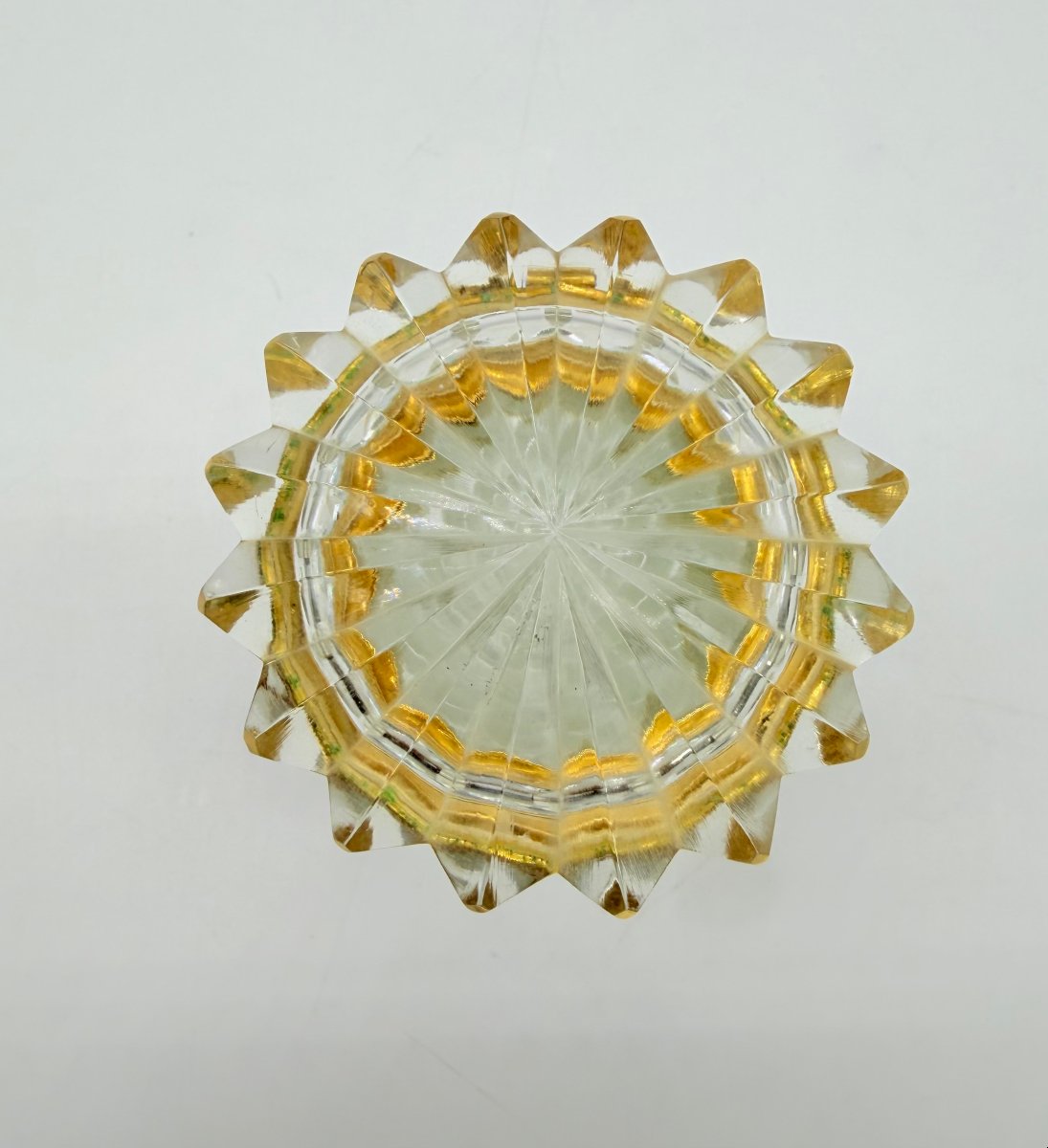 French Charles X / Restoration Period,  Baccarat Cut Crystal And Gilt-bronze Mounted-photo-7