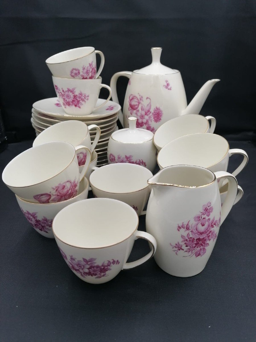 Johann Haviland Bavaria Germany Porcelain Coffee Service For 12-photo-4