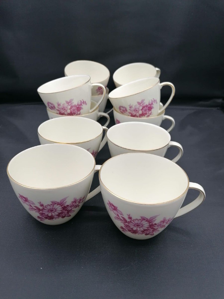 Johann Haviland Bavaria Germany Porcelain Coffee Service For 12-photo-5