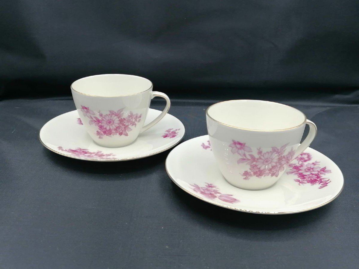 Johann Haviland Bavaria Germany Porcelain Coffee Service For 12-photo-6