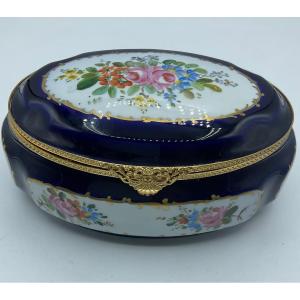 Coffret En Porcelaine  De Limoges