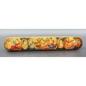 Qajar Lacquer Box,1800