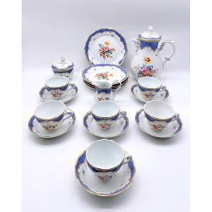 German Porcelain  Tea Service For 6 Person,hutshenreuther