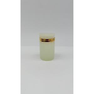Antique Opaline Cylindrical Box 