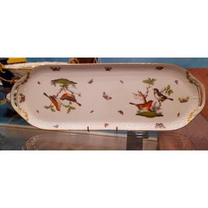 Herend Porcelain Tray With Birds