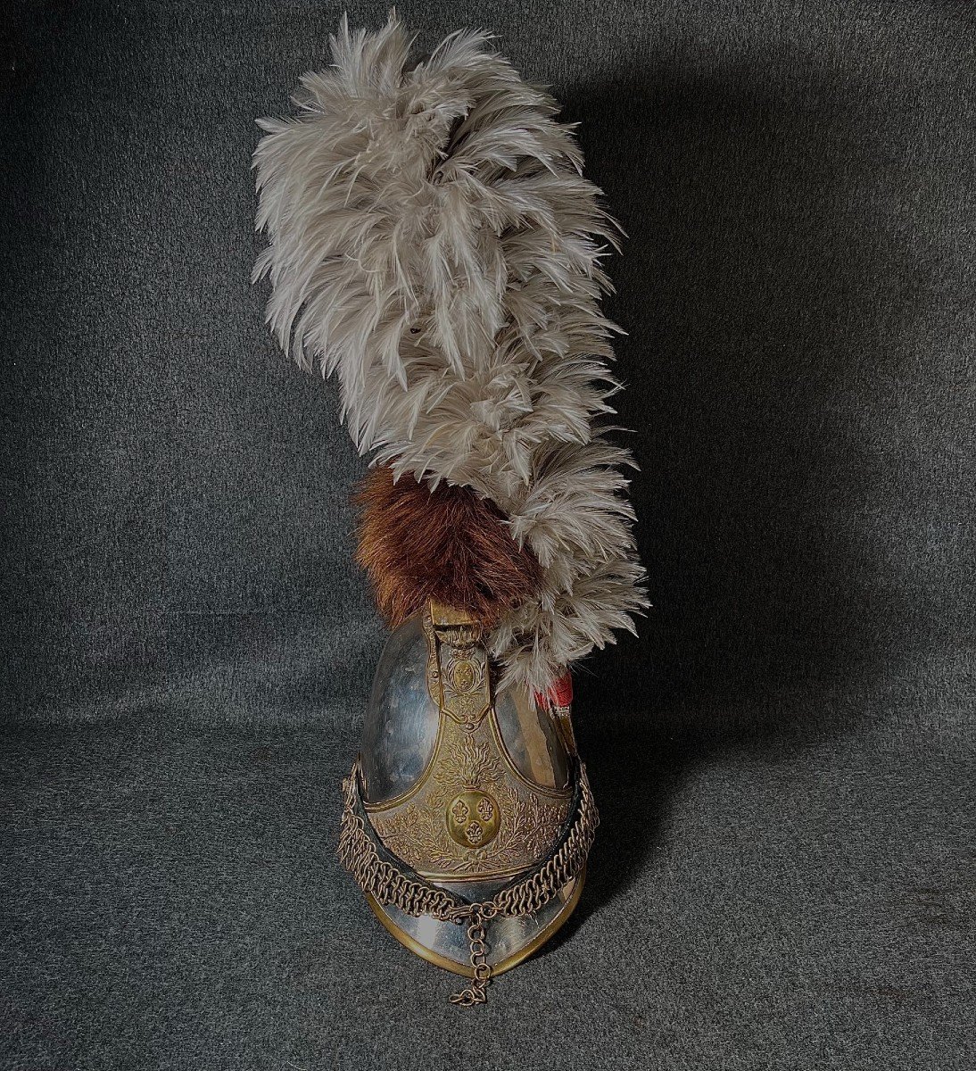  Casque D’officier Des Cuirassiers De La Garde Royale De Charles X Modèle 1825