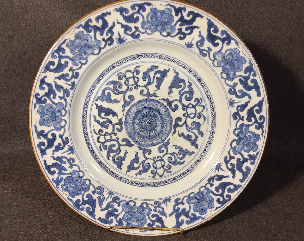 Grand Plat Compagnie Des Indes Début XIX E