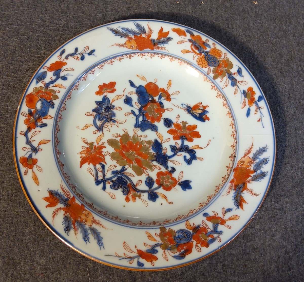 Suite De 6 Assiettes Compagnie Des Indes XVIII E -photo-4