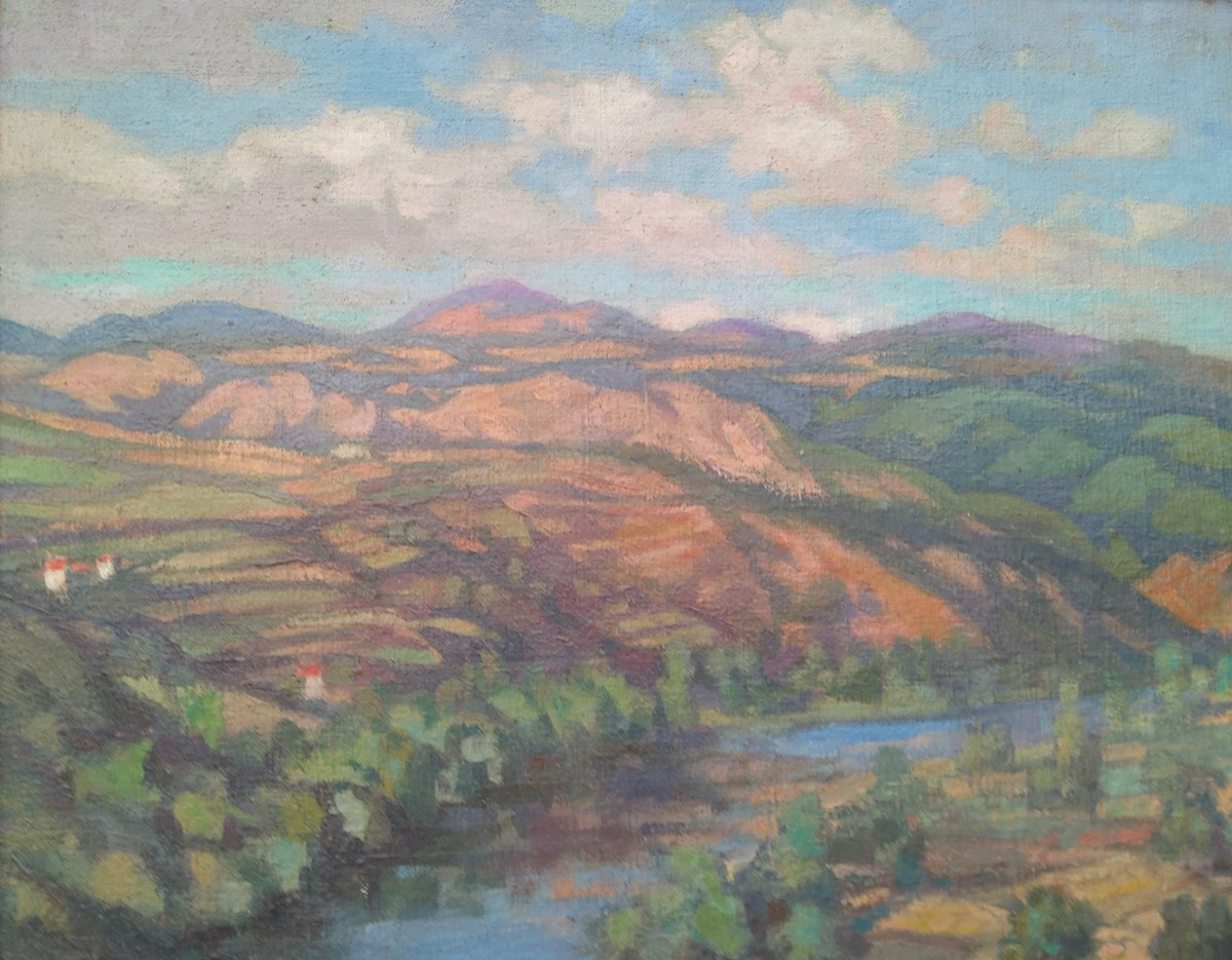 Landscape Of The Haute Loire By Gabriel Moiselet-photo-3