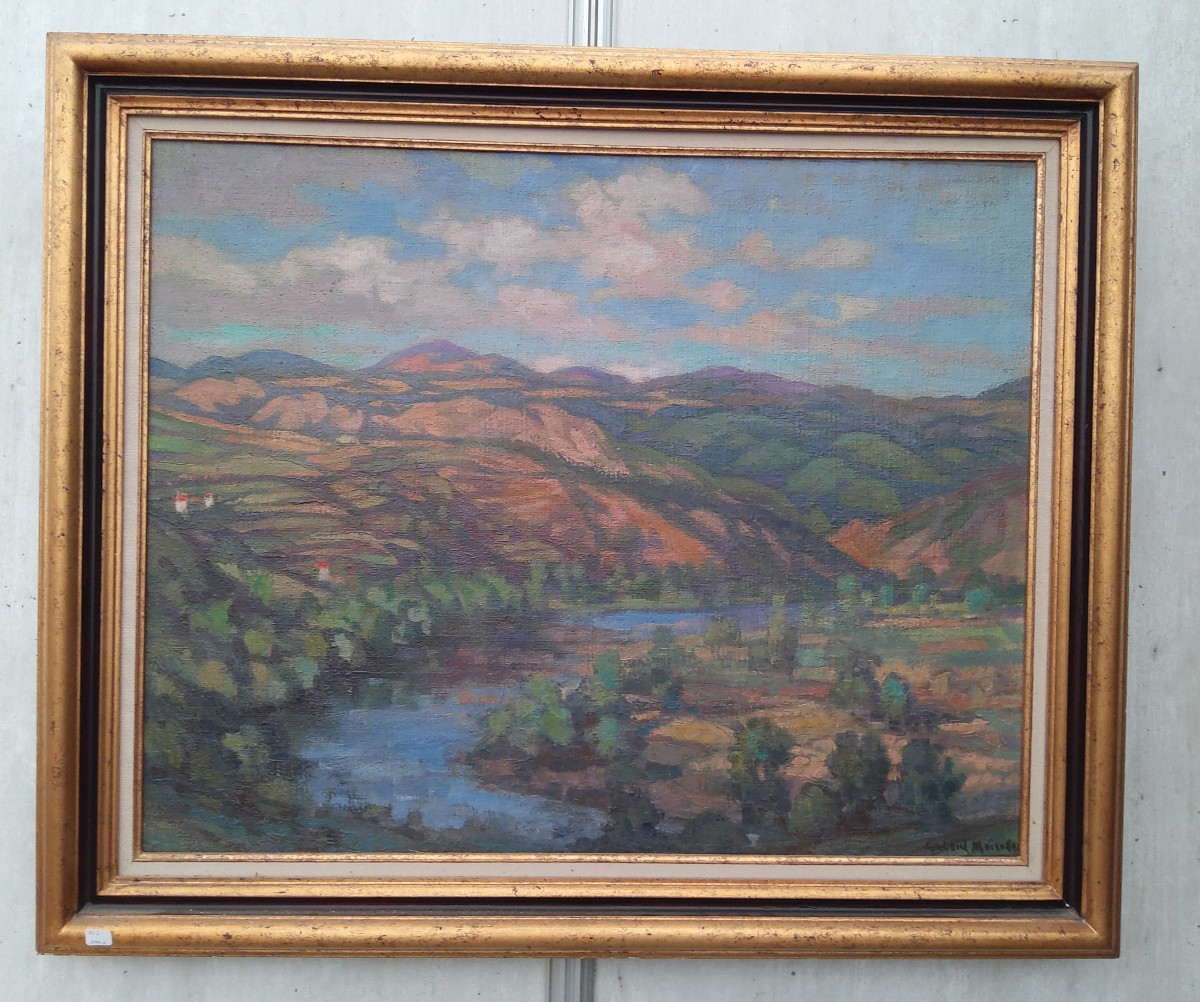 Landscape Of The Haute Loire By Gabriel Moiselet-photo-1