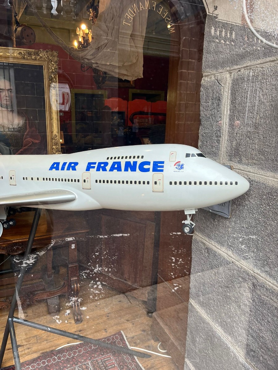 Large Resin Travel Agency Airplane -photo-2