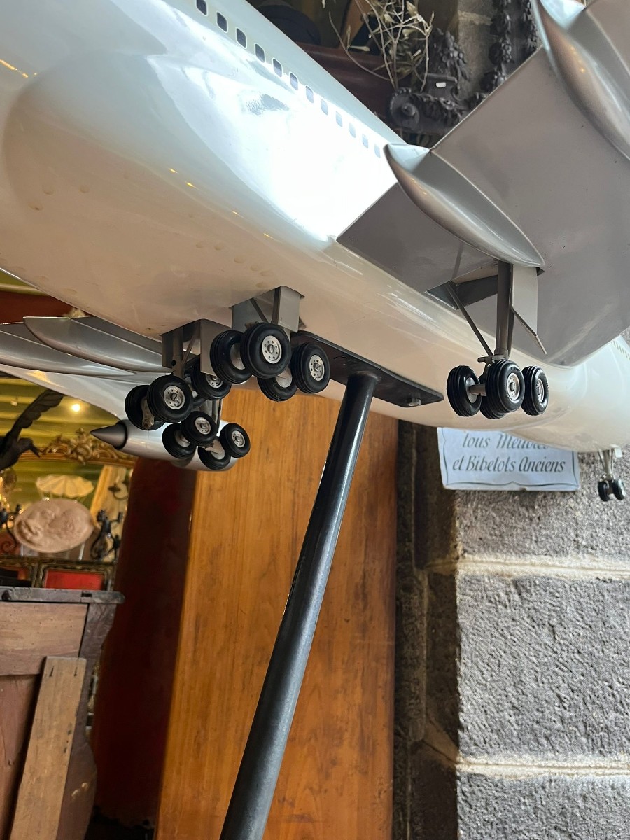 Large Resin Travel Agency Airplane -photo-4