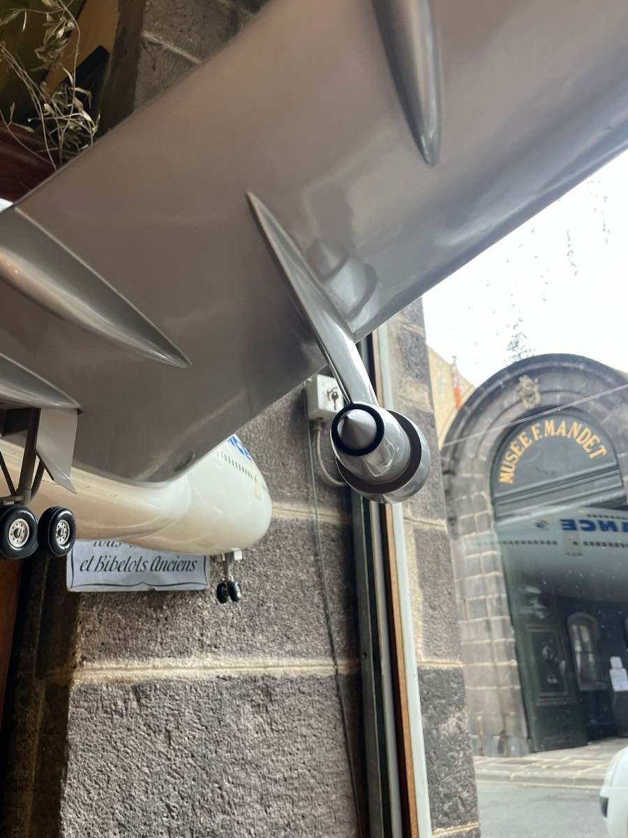 Large Resin Travel Agency Airplane -photo-5