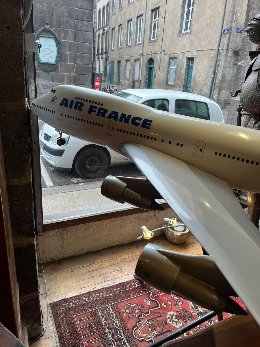 Large Resin Travel Agency Airplane -photo-7