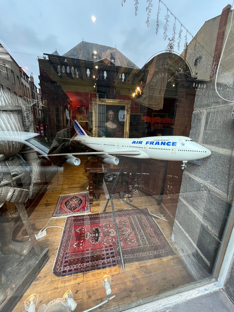 Large Resin Travel Agency Airplane -photo-8