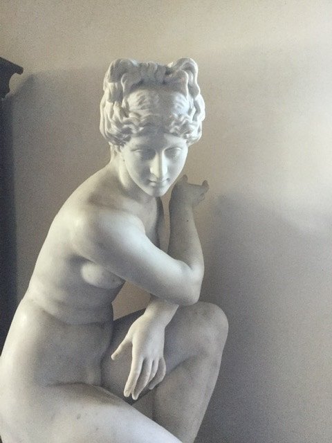 Sculpture Of The Grand Tour Venus Coming Out Of The Bath-photo-2