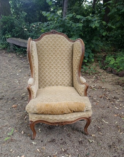 Bergère XVIIIe Estampillée Bonnemain -photo-2