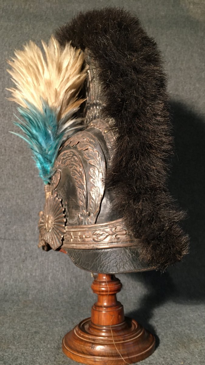 Casque De Garde Du Corps De La Maison Militaire Du Roi, Premier Modèle, 1814, Restauration.-photo-6