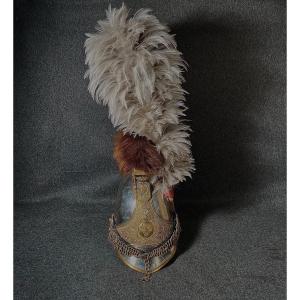 Officer's Helmet Of The Cuirassiers Of The Royal Guard Of Charles X Model 1825