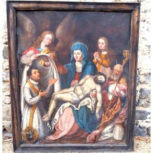Tableau Religieux Pieta XVIIe