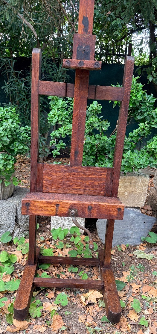 19th-century Rack-and-pinion Easel